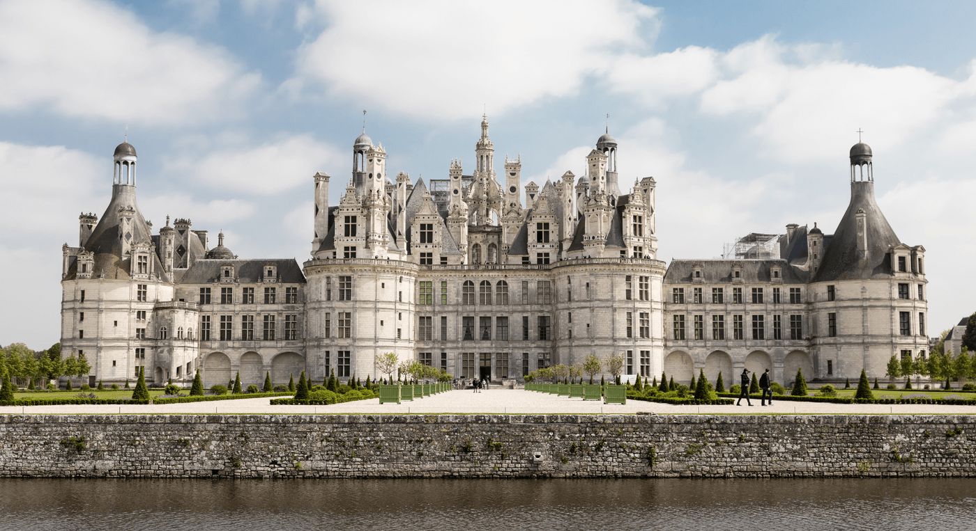 Castillo de Chambord, una joya arquitectónica en la ruta de los Castillos del Loira.