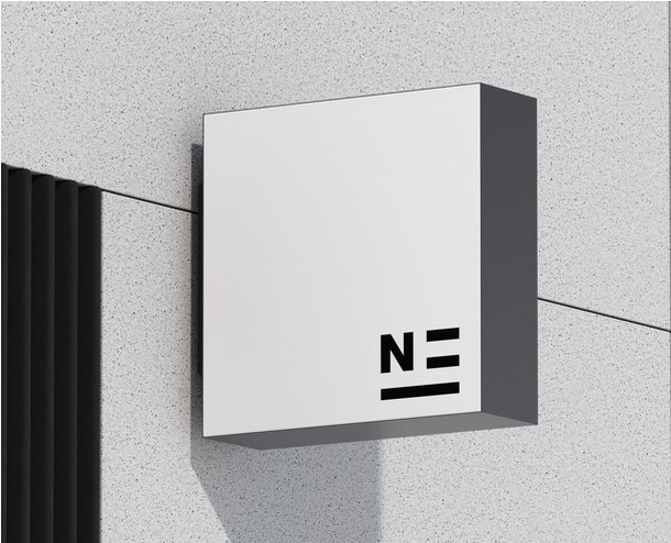 Nomade Nation sign on the facade