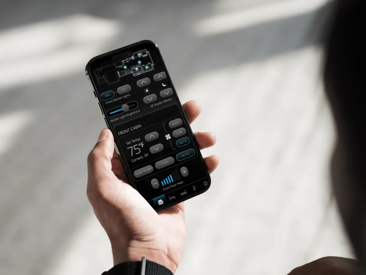 Full control in the palm of your hand