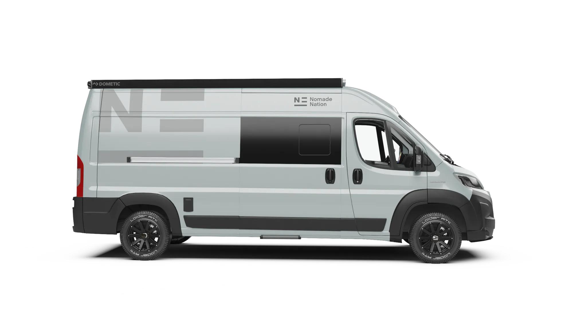Side view of the Neo in Artense Grey