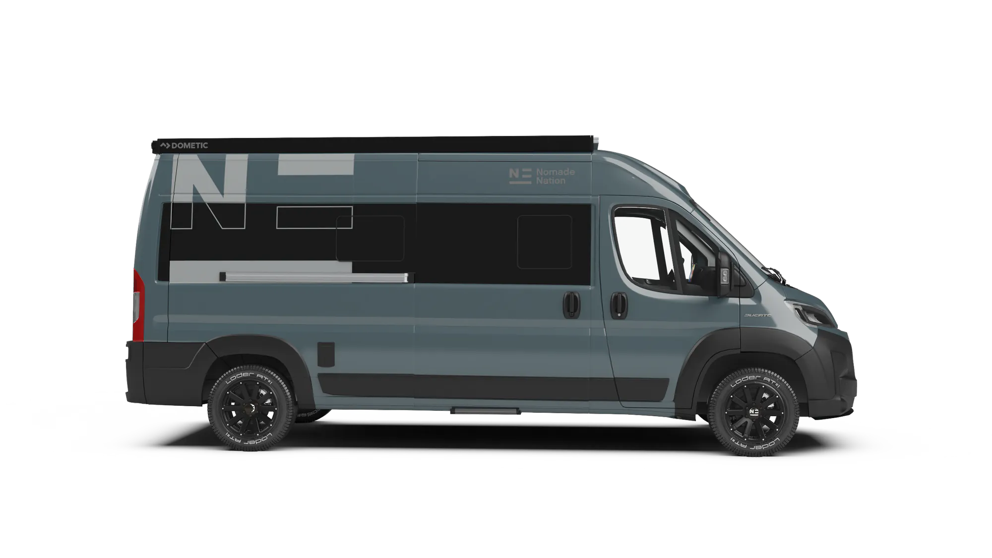 Side view of the Space S in Lanzarote Grey