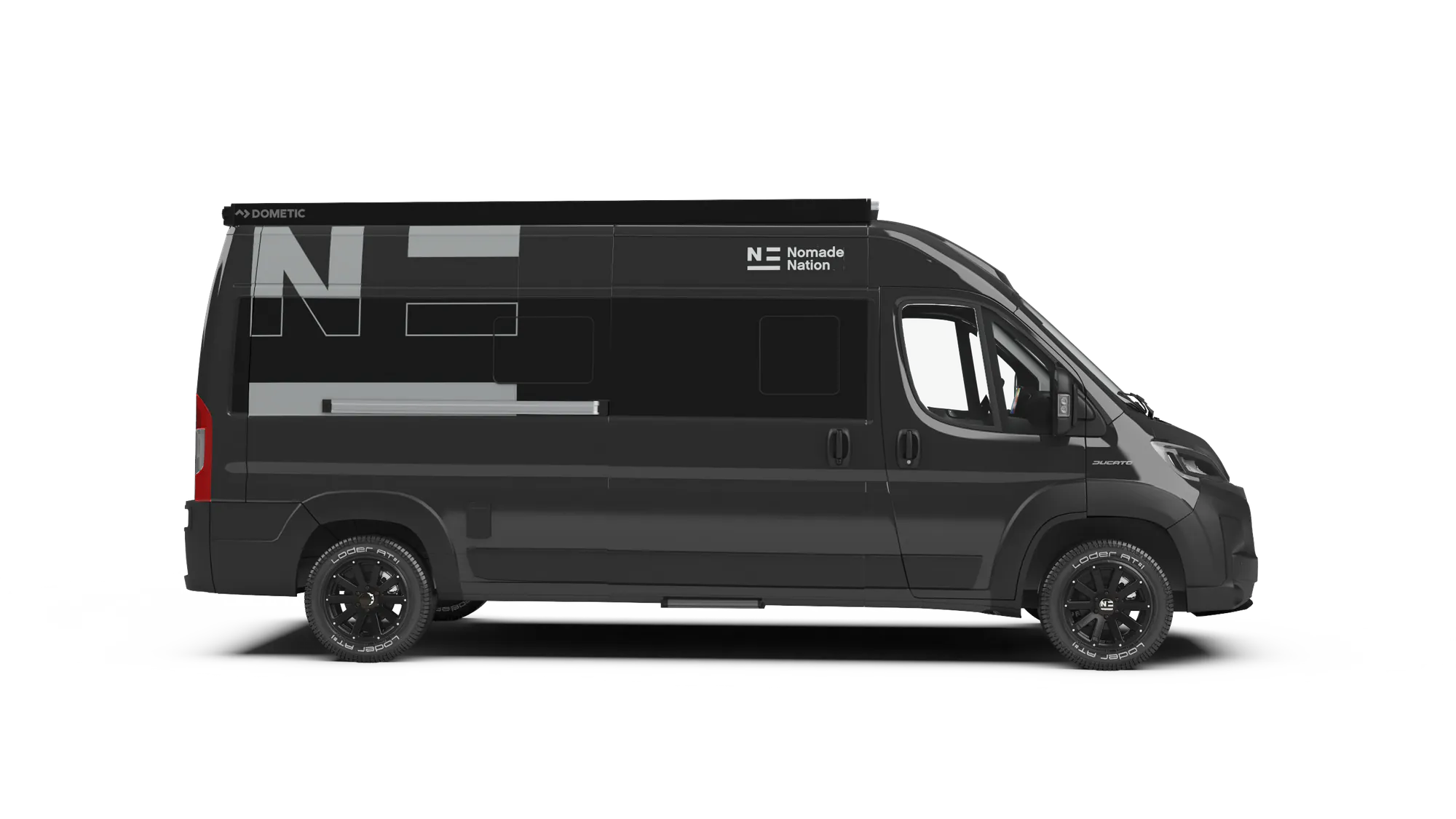 Side view of the Space S in Black