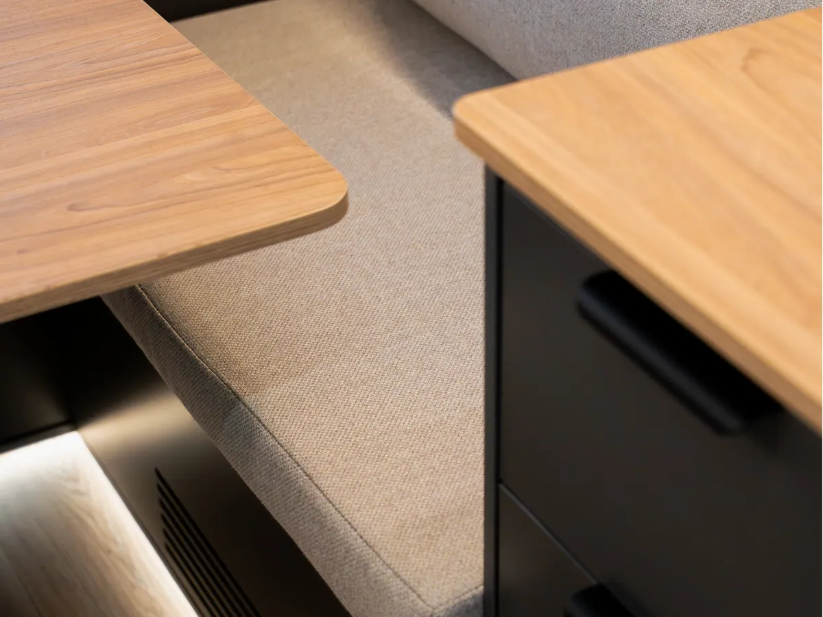 Fingerprint-proof furniture, quality wood