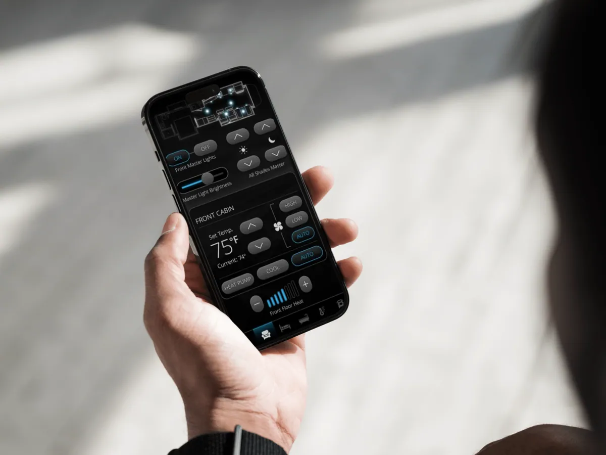 Full control in the palm of your hand